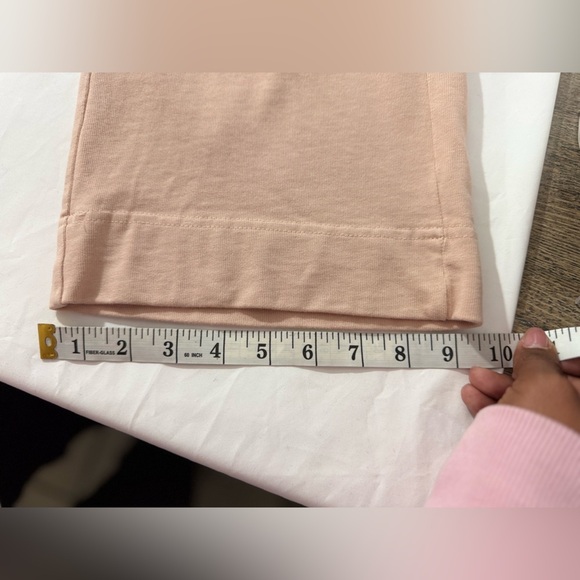 Nike Sportswear Women's Jersey Capris Sweat Pants (CJ3748) Shimmer Pink Size XS - Picture 7 of 12